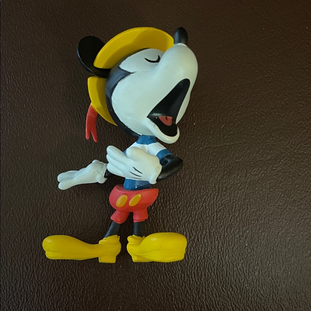 Disney Mickey Mouse Action Figure - Yellow, Red, Black